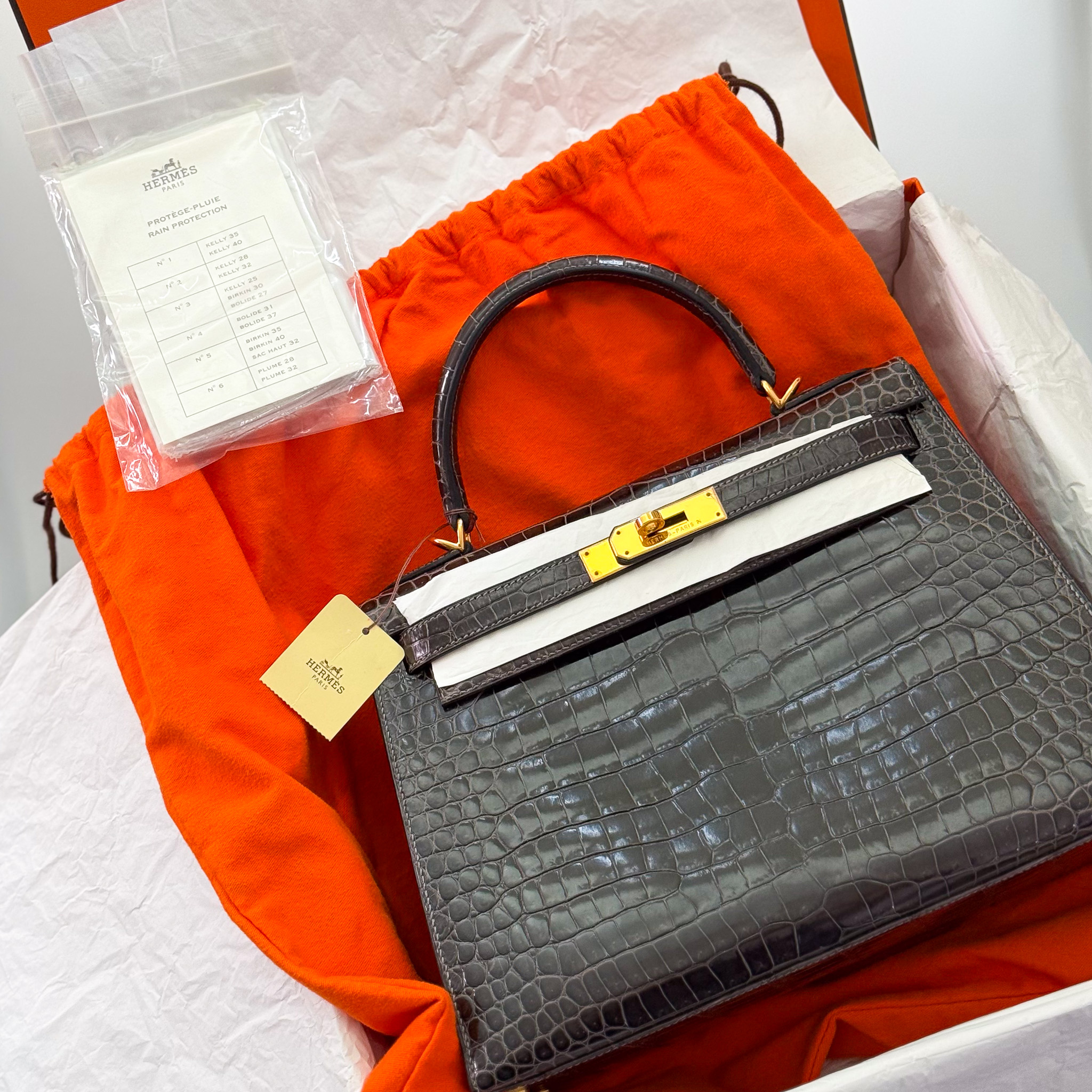 Hermès Kelly 25 Crocodile