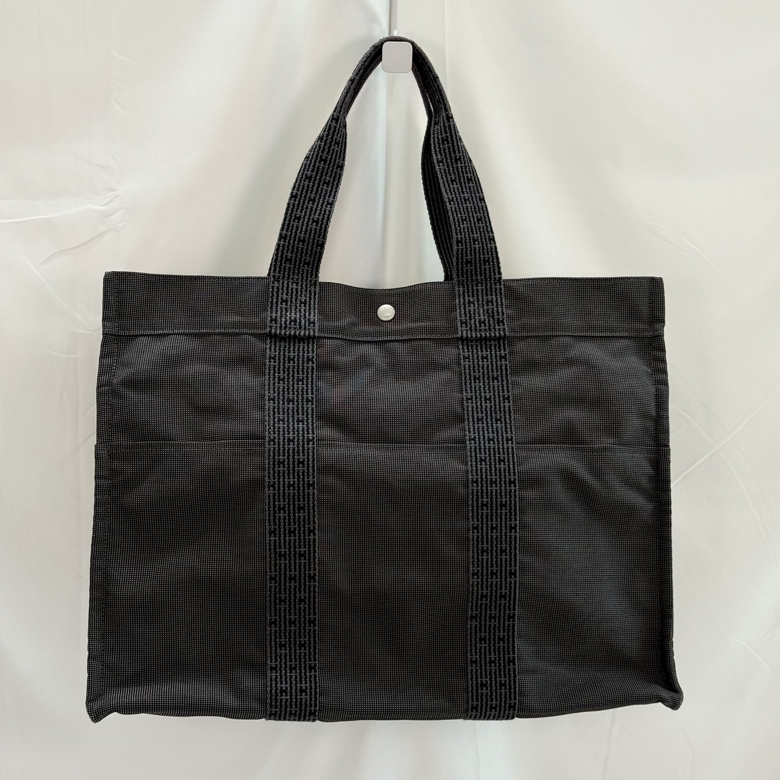 HERMÈS Herline Tote MM — Charcoal